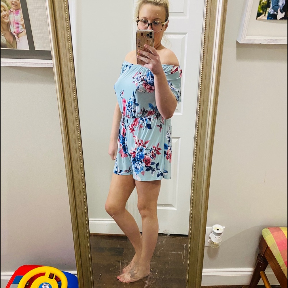 Floral romper